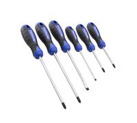 Faithfull Soft Grip Screwdriver Set (6 Piece)