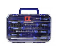 Faithfull Soft Grip Screwdriver Set, 8 Piece Multi Colour (One Size)