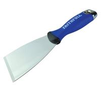 Faithfull Soft Grip Stripping Tool 75mm - Durable Stainless Steel Blade For Paint And Wallpaper Removal