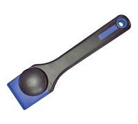 Faithfull FAIWS624 Soft Grip Wood Scraper with 4 Sided 62mm Blade for paint and varnish removal, 285mm