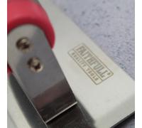 Faithfull SoftGrip Concrete Edging Trowel Stainless Steel Blade for Sh