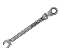 Faithfull FAISPARAT8 Ratchet Combination Spanner Flex Head CV 8mm