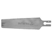 Faithfull Spare Blade for SAWP130 Double Sided Pull Saw - 125mm (5in) SK5 Steel Blade with Nickle Plating & 18/25 TPI Triple-Ground Teeth