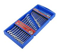 Faithfull Chrome Vanadium Comb Spanner Set 25 Piece