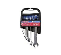 Faithfull Combination Spanner Set SPASETC9 – Chrome Vanadium 6–19mm (8 Pieces)