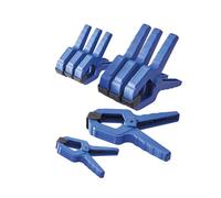 Faithfull 8 Piece Spring Clamp Set: 4 x 50mm 4 x 75mm Clamping Force: 12kg & 15kg