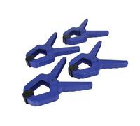 Faithfull Spring Clamps (Pack 4) Multi Colour (50mm (2In))