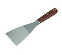 Faithfull Stainless Steel Bird Table Scraper 64mm With Wooden Handle
