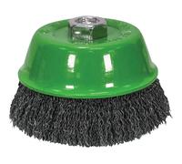 Faithfull WBC100S Wire Cup Brush 100 x M14 x 2 Stainless Steel / 0.30mm