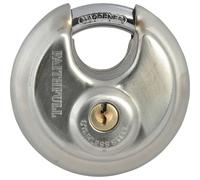 Faithfull DP9070 Stainless Steel Discus Padlock 70Mm