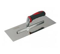 Faithfull Stainless Steel Finishing Trowel Multi Colour (13In X 5 In)