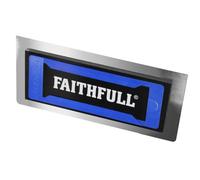 Faithfull Stainless Steel Flexifit Trowel with Foam 12in, 14in, 16in, 18in