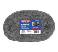 Faithfull Steel Wire Wool Coarse 200g