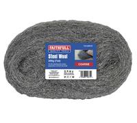 Faithfull Steel Wool | Very Fine, Fine, Medium, Coarse, Very Coarse | 200g, 450g