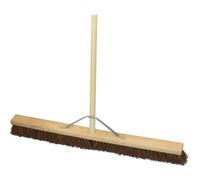 Faithfull Stiff Bassine Broom 900mm (36in) + Handle & Stay