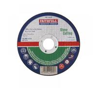 Faithfull Stone Cut Off Disc 125 X 3.2 X 22.23Mm