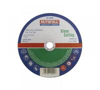 Faithfull Stone Cutting Disc 230mm 3.2mm 22mm