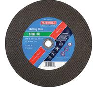 Faithfull FAI3003522S Cut Off Disc for Stone 300 x 3.5 x 22mm