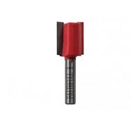 Faithfull Straight Cutter, Two Flute, 1/4In Multi Colour (15.9mm X 19mm)