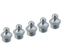 Faithfull Straight Grease Nipple, 1/8in BSP, Zinc Plated