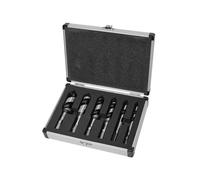 Faithfull - Stubby Combination Wood Auger Bit Set, 6 Piece