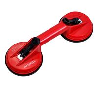 Faithfull FAISUCPAD2 Double Pad Suction Lifter 120mm Pads
