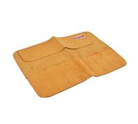 Faithfull Suede Leather Chisel Roll 8 Pocket Water Resistant Compact