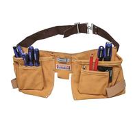 Faithfull Double Tool & Nail Pouch