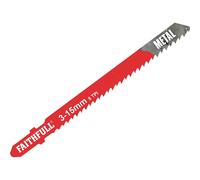 Faithfull Metal Cutting Jigsaw Blades Pack Of 5 T127D
