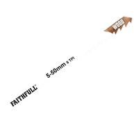 Faithfull T244D Wood Cutting Jigsaw Blades Pack of 5