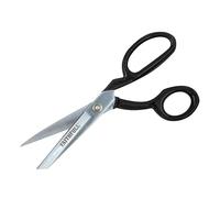 Faithfull Tailor Shears - Textile Cutting Scissors, Wear Resistant Carbon Steel with Chrome Plated Finish for Sharp & Accurate Cuts on Heavy & Lightweight Fabric, Thread, Yarn - 207mm (8.1in)
