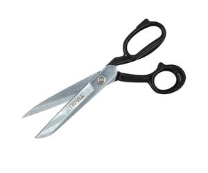Faithfull Tailor Shears - Textile Cutting Scissors, Wear Resistant Carbon Steel with Chrome Plated Finish for Sharp & Accurate Cuts on Heavy & Lightweight Fabric, Thread, Yarn - 262mm (10.3in)