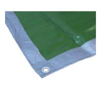 Faithfull Tarpaulin Green 5.4M X 3.6M (18Ft X 12Ft) Highly Durable Faitarp1812