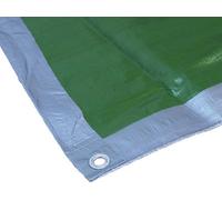 Faithfull Tarpaulin Green 5.4M X 3.6M (18Ft X 12Ft) Highly Durable Faitarp1812