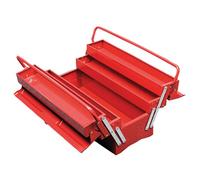 Faithfull Metal Cantilever Toolbox - 5 Tray 40cm (16in) FAITBC517