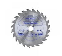 Faithfull TCT Cordless Circular Trimsaw Blade 165mm 24T 20mm