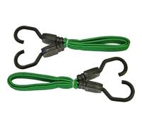Faithfull TDBUNG24 61cm 24-inch Flat Bungee Cord - Green