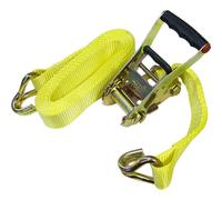 Faithfull Ratchet Tie-Down 5M X 50Mm Trucker Breaking Strain 4000Kg