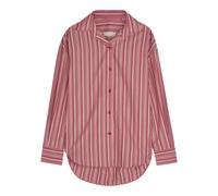 Faithfull The Brand En Vau Striped Cotton Shirt - Red - M (UK12 / M)