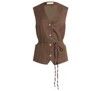 Faithfull The Brand Women's Eva Tie Vest Forest