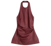 Faithfull The Brand Women's Fia Halter Top Bordeaux Medium
