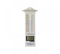 Faithfull Digital Max-Min Thermometer One Size Multi Colour
