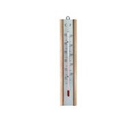 Faithfull Thermometer Wall Beech Silver 200mm Multi Colour (One Size)