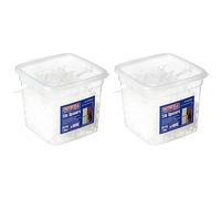 Faithfull Tile Spacer Long Leg 2mm (Tub 1000) (Pack of 2)