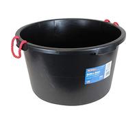 Faithfull Tools FAI65LBUCKET 65 Litre Builders Bucket - Clear