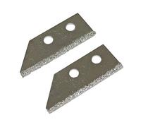 Faithfull 7880052502 Replacement Carbide Blades For Faitlgrousaw Grout Rake (Pack Of 2)