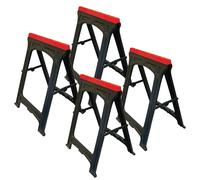 Faithfull Tools FAITRESTLESP Plastic Trestles w/ Non-Slip Rubber Feet - 2 Pair