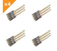 Faithfull 75SWIFTSASH3BP Tradesman Synthetic Sash Brush Set 3 Piece