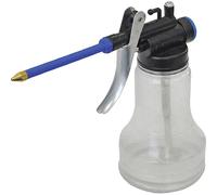 Faithfull Transparent Plastic Oil Can 350ml