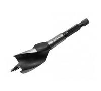 Faithfull Tri-Point Speed Auger Bit, Stubby Multi Colour (25mm)